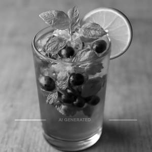Blue Heaven Mojito