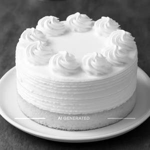 Eggless Vanilla Cake [500 G]