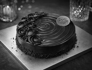 Rich Chocolate Truffle Cake