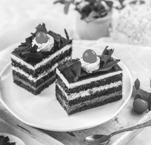 Black forest pastry + Dark chocolate pastry