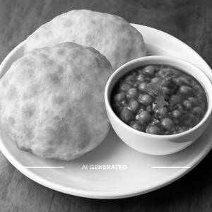 Chole bhature 2 piece