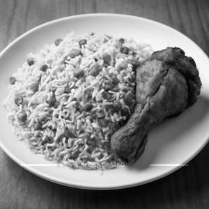 Egg Rice & Chili Chicken