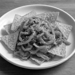 Nachos Marinated With Pasta Sauce