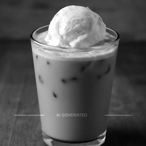Cold Coffee With Ice Cream