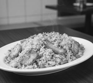 Butter Garlic Pork Fried Rice