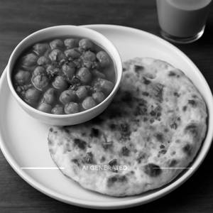 Chhole Kulche (serves 2)