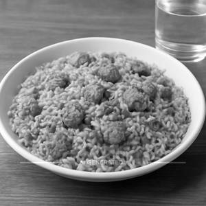 Soyabean fried rice