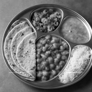 Chana Masala Thali