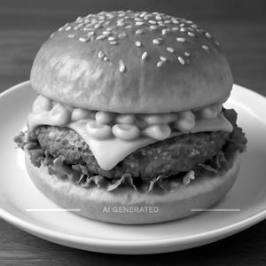 Corn Cheese Burger