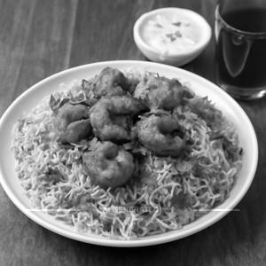 Prawns 65 Biryani