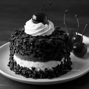 Black Forest Icecream Cake