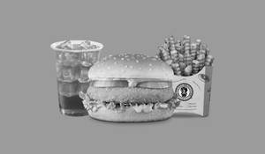 Chicken United States Of Punjab Burger Fruit Iced Tea Combo