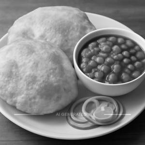 Punjabi chole bhature