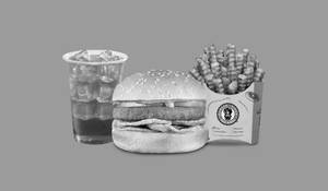 Veg Churmur Pandey Burger Fruit Iced Tea Combo