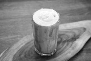Rose Milk with Ice cream