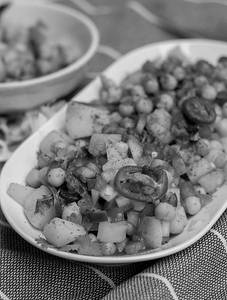 Aaloo Chana Chaat