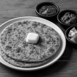 2 Paneer Paratha