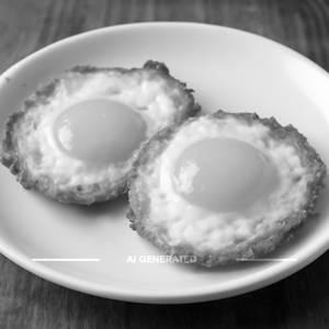 Half Fried Egg ( 2 Pcs )