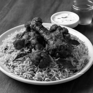 Mutton Ghee Roast Biryani