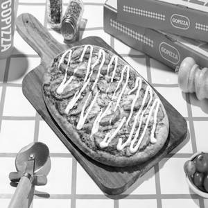 K-Swicy  Potato Supreme Pizza.