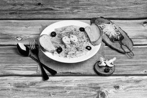 Penne Al Fungi Pasta