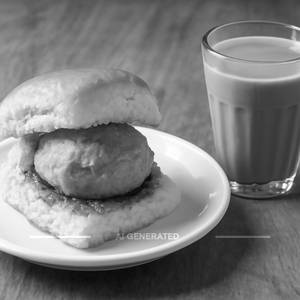 Chai + Vada Pav