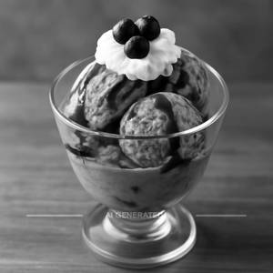 Black Current Ice Cream