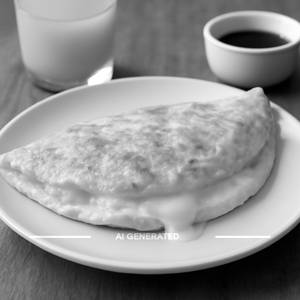 Egg cheese omelette