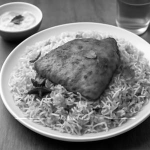 Fish biryani