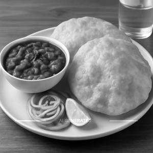 Chole Bhature (2pc)