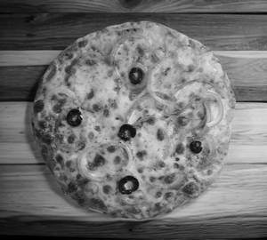 Mushroom & Onion Cheese Pizza (7 Inch)