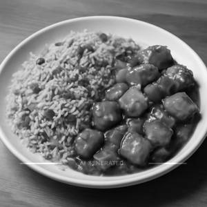Fried Rice + Chilli Paneer 