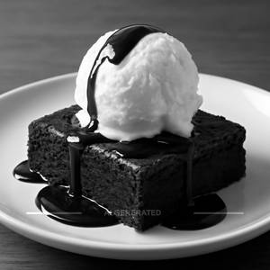 Brownie With Icecream