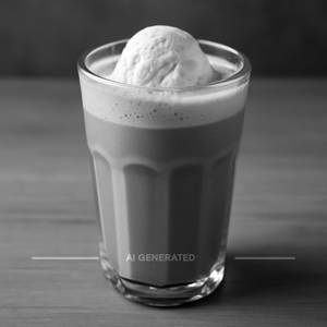 Classic Cold Coffee With Ice Cream