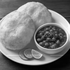 Chole bhature [2 pieces]