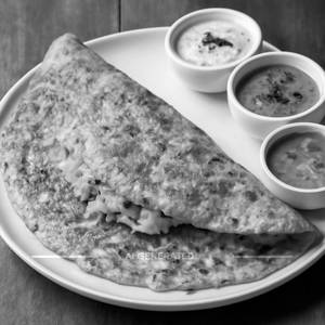 Ghee Masala Rava Dosa