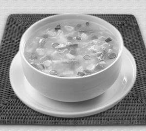 Sweet corn veg soup
