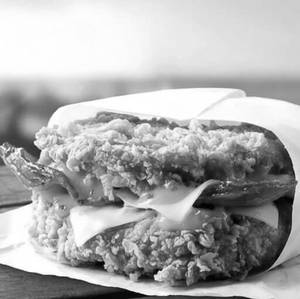 Double Down Loaded Burger