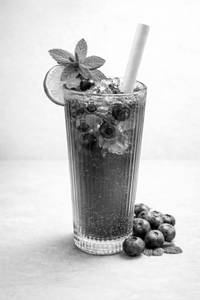 Blueberry Mojito.