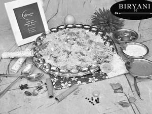Soya Chunk Dum Biryani