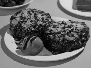 Triple Chocolate Pancake