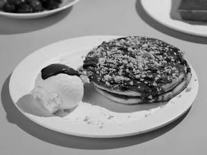 Dark Nutella Pancake