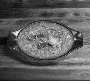 Plain Daliya with pickle