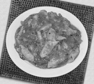 Red sauce pasta
