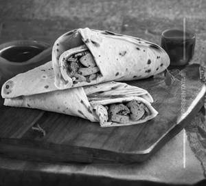 Chicken salami wrap
