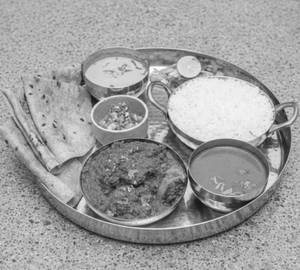 Chicken thali