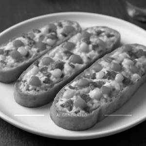 Veg garlic bread