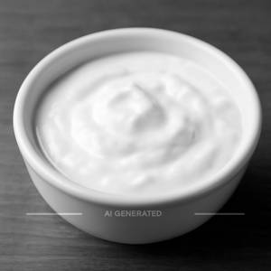 Plain curd