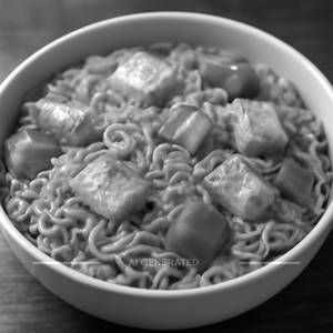 Butter Paneer Capsicum Maggi