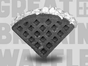 Red Velvet Cotton Candy Rich Almond Waffle
